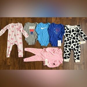 NWT Nike | Cat & Jack 6-9 Month Girls Bundle